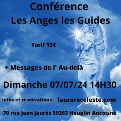 Conference Les Anges et Guides + Expérience 07/07/24 à 14h30