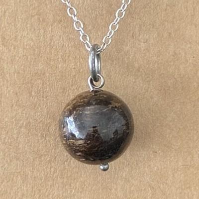 BRONZITE PENDENTIF