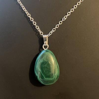 MALACHITE PENDENTIF