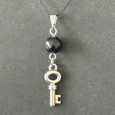 OBSIDIENNE NOIRE PENDENTIF