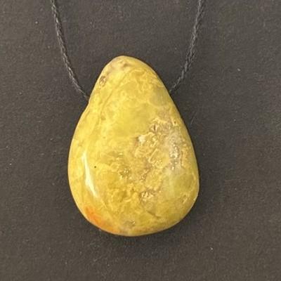 OPALE VERTE PENDENTIF 2