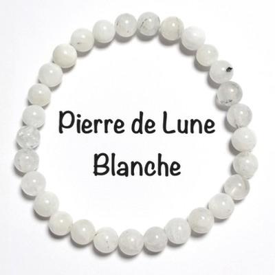 PIERRE DE LUNE BLANCHE BRACELET