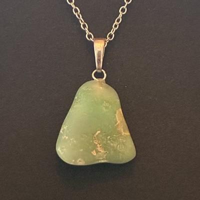 CHRYSOPRASE PENDENTIF 3
