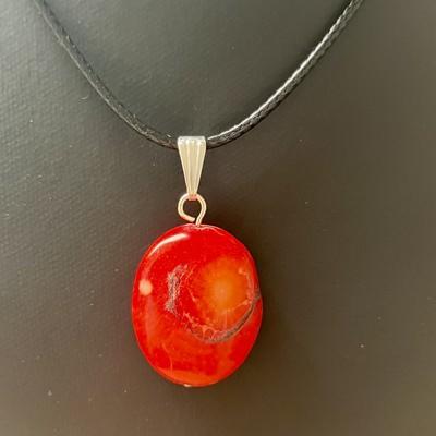 CORAIL ROUGE PENDENTIF