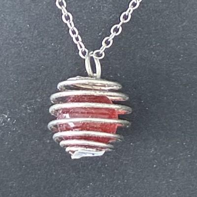 CORNALINE PENDENTIF 16