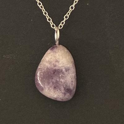 LEPIDOLITE PENDENTIF 5