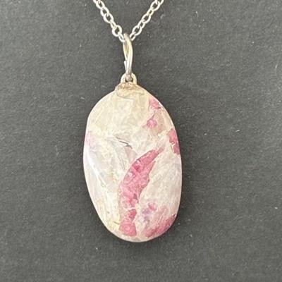 TOURMALINE ROSE RUBELLITE PENDENTIF 3