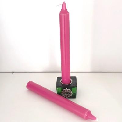 BOUGIE CHANDELLE ROSE