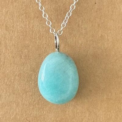 AMAZONITE PENDENTIF