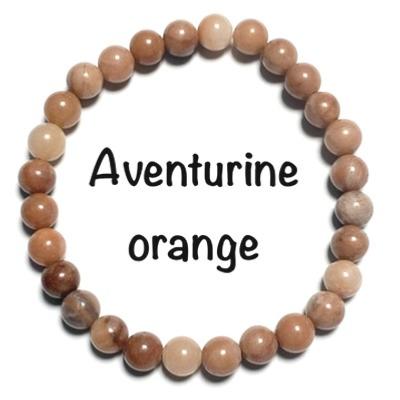 AVENTURINE ORANGE BRACELET
