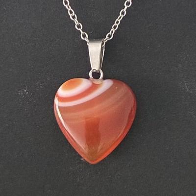 CORNALINE PENDENTIF 13