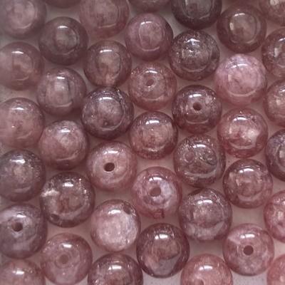 LEPIDOLITE FONCEE PERLE