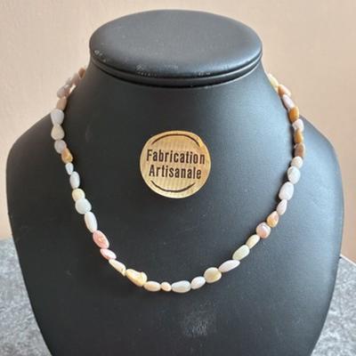 OPALE ROSE COLLIER