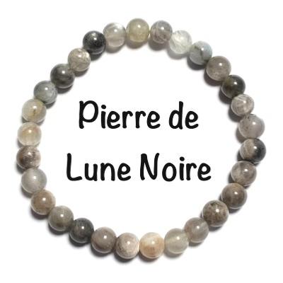 PIERRE DE LUNE NOIRE BRACELET
