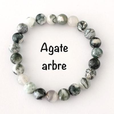 AGATE ARBRE BRACELET