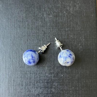 SODALITE BOUCLES D OREILLE