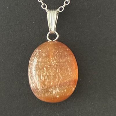 CALCITE MIEL PENDENTIF 3