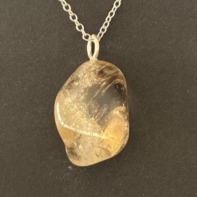 CITRINE NATURELLE PENDENTIF 6