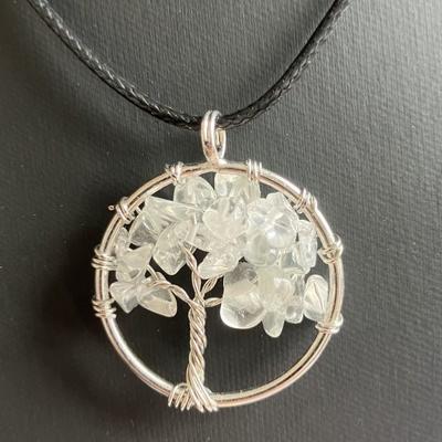 QUARTZ ARBRE PENDENTIF