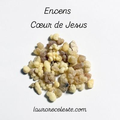 ENCENS RESINE COEUR DE JESUS