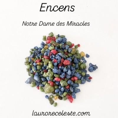 ENCENS RESINE NOTRE DAME DES MIRACLES