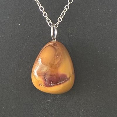 JASPE MOOKAITE PENDENTIF 9
