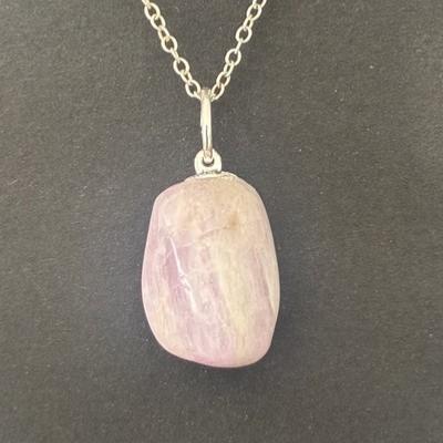 KUNZITE PENDENTIF 2