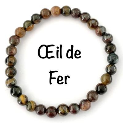 OEIL DE FER BRACELET