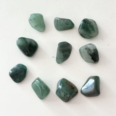 CALCEDOINE VERTE LOT 10 PIERRES