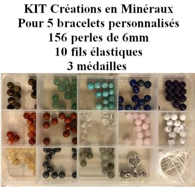KIT 5 BRACELETS 6MM
