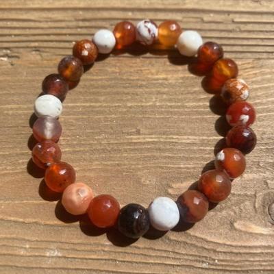 AGATE DE FEU BRACELET