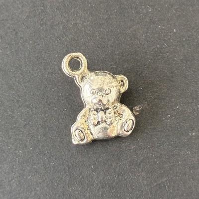 BRELOQUE OURS ARGENT
