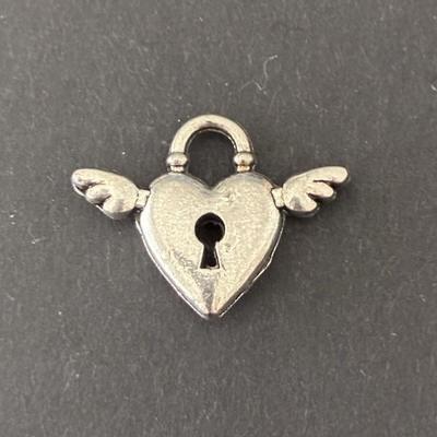 BRELOQUE COEUR SERRURE