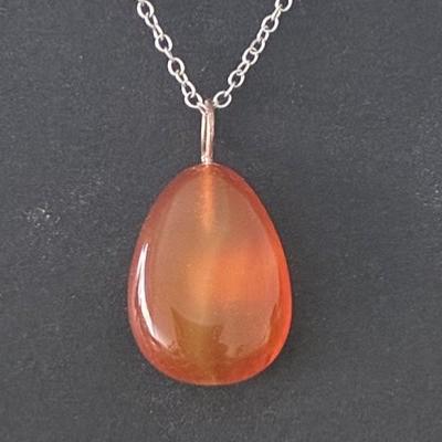 CORNALINE PENDENTIF 14