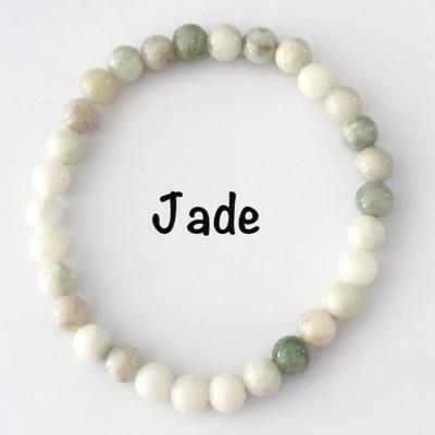 JADE CLAIR BRACELET 6 MM