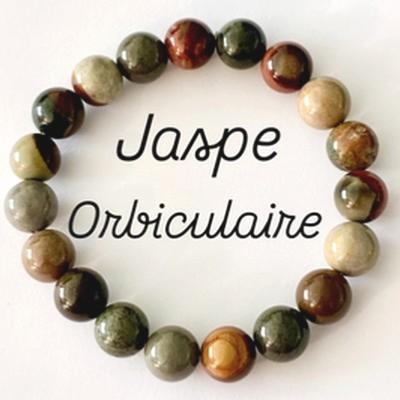 JASPE ORBICULAIRE BRACELET 10 MM