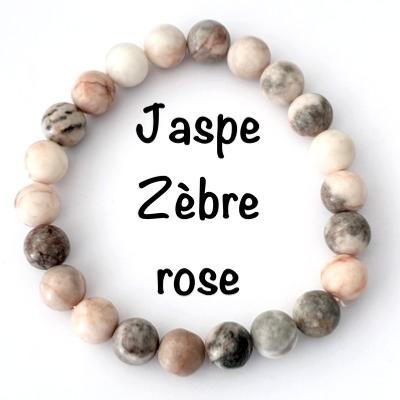 JASPE ZEBRE ROSE BRACELET