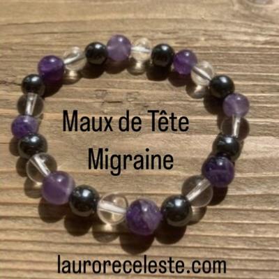 Quelle Pierre en lithothrapie / Quelle plante pour apaiser le mal de tte la migraine ?