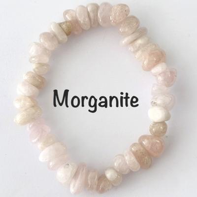 MORGANITE BERYL BRACELET BAROQUE
