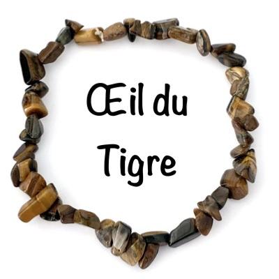 OEIL DU TIGRE BRACELET IRREGULIER