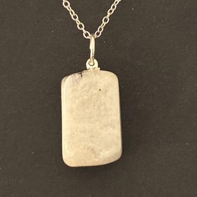 PIERRE DE LUNE BLANCHE PENDENTIF 6
