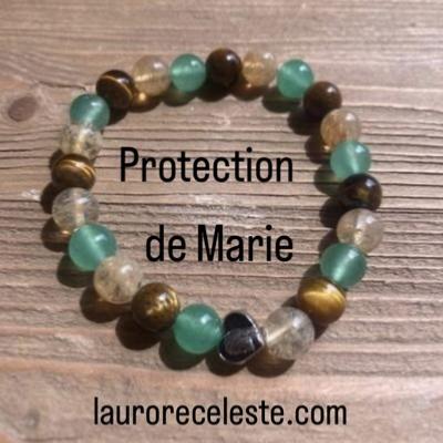 PROTECTION DE MARIE COEUR BRACELET