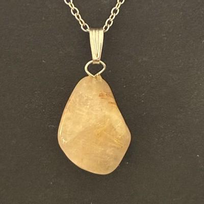 QUARTZ RUTILE PENDENTIF 8