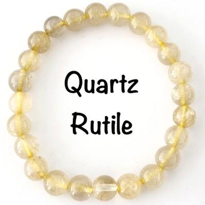 QUARTZ RUTILE BRACELET