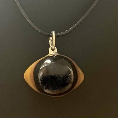 AGATE CYCLOPE OEIL SHIVA PENDENTIF