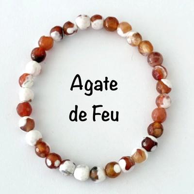 AGATE DE FEU BRACELET