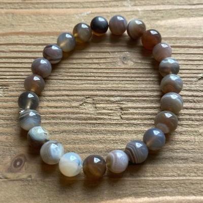 AGATE DE BOTSWANA BRACELET