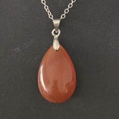 CORNALINE PENDENTIF 8