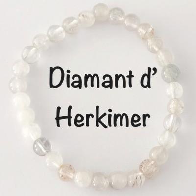 DIAMANT D HERKIMER BRACELET 