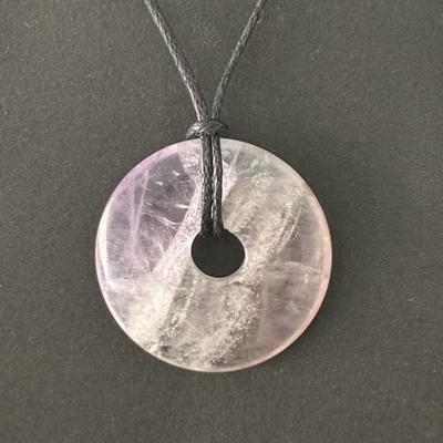 FLUORINE FLUORITE PENDENTIF